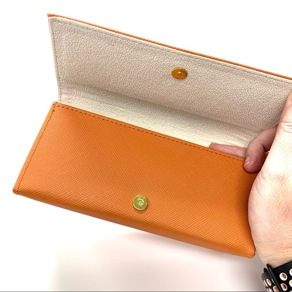 Tory Burch Sunglasses Case Beautiful Orange - Picture 7 of 12